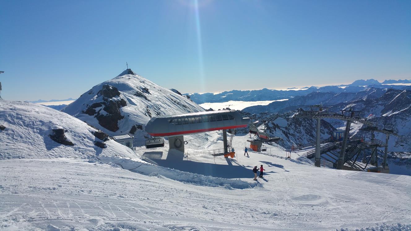 Bergstation Gletscherjet